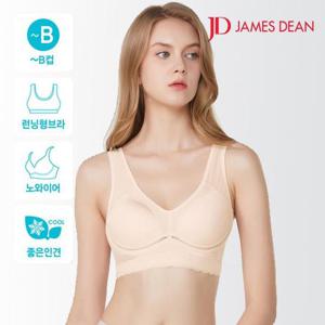 제임스딘 여성 인견 노와이어 런닝형 메쉬 브라 단품