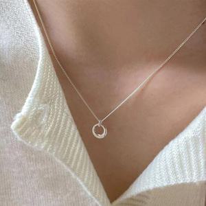 원형 링 펜던트 목걸이 LM-0357