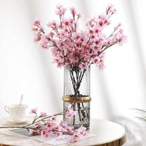 [리더스]  모형꽃 꽃한송이 벚꽃 조화 핑크 화이트