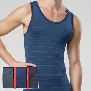 제임스딘 자카드 스판 남자 민소매 나시 런닝 3매 세트 JHMRZZ04