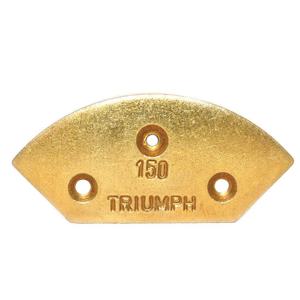 독일 1.5T 황동 쇠징 triump 구두징 수선 보조굽