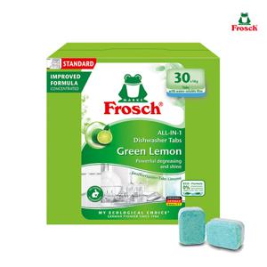 프로쉬 올인원 식기세척기세제(그린레몬_30개)