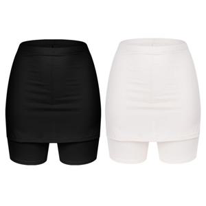 고아라 에어로쿨 메쉬 여성 Y존 커버 5부 치마 속바지 GWD9875