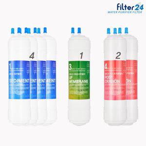 엘지 LG WS400GW 정수기필터 호환 1년세트 [10인치 4-1-2]