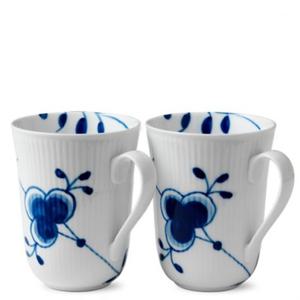로얄코펜하겐 블루플루티드 메가 머그컵 330ml 2개세트
