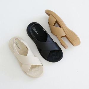 [잇백잇슈] 뒷밴딩엑스샌들 봄여름신발 캐주얼 심플