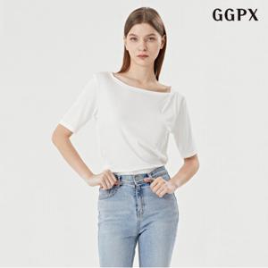 [GGPX]보트넥 반팔 티셔츠 (GOBLW034D)