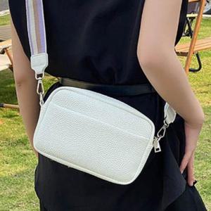 [시스터즈] 배색 크로스 끈 조절 가능  캐주얼 백