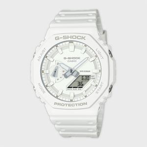 G-SHOCK 지샥 GA-2100-7A7 톤온톤 화이트 아날로그 디지털시계