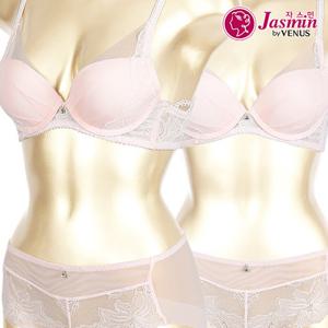 [비너스 자스민] 레이스망 리프팅 몰드 브라팬티세트 jbpa004