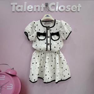 [탈렌트키즈]유아동 여름 상하세트 플로나리세트 PCX39GUF86