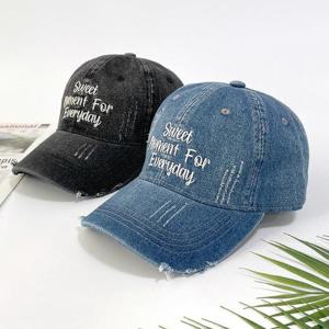 [잇백잇슈] 빈티지데님볼캡 캐주얼 가벼운외출 감성