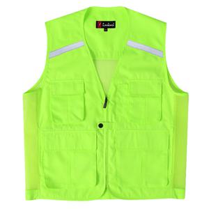 반사 망사조끼(LD323) 형광연두