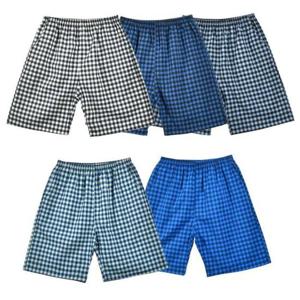 [라일리] Rly 남자잠옷바지 체크 반바지 5부 파자마