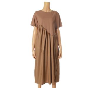 [파파야]반팔롱원피스(PNOROP034B)