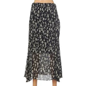 [파파야]플라워쉬폰스커트(PNORSK011B)