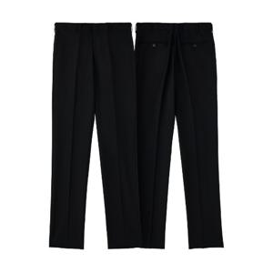 [맨잇슈트]맨잇슈트 울100 봄 여름 블랙 클래식 정장바지