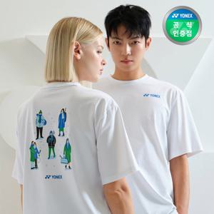 요넥스 243TS042U 배드민턴 반팔 티셔츠 남녀공용 데일리웨어