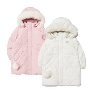 [아이더] 키즈 키키 야상 구스다운 롱패딩_JWW23505