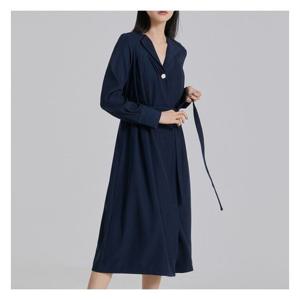 [미쏘][미쏘]랩 디테일 벨티드 원피스(MIWOWB216B)