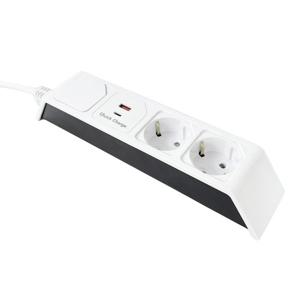 네모탭 일반3구 USB멀티탭 고속충전 C타입 1.5m