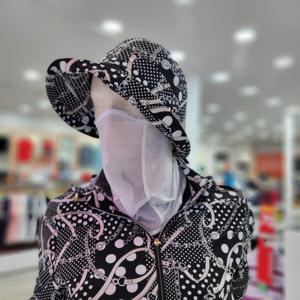 [팜스프링스]초경량 냉감 골프 귀걸이 여성 마스크gs23ka01_DG