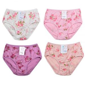 [라일리의류] Rly 빅사이즈 아줌마 엄마 꽃무늬팬티 2매