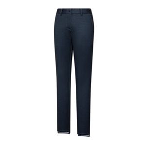 콜핑 2194PK535W 잔체크 프린트 스트레치 벨벳 기모 포켓 슬림핏 여자 겨울 바지