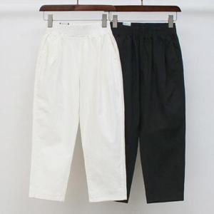 빅사이즈면바지 P338L408 데이면마밴딩배기팬츠 LO