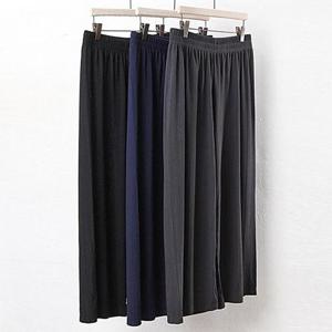 빅사이즈스판팬츠 2447L408 여리핏주름일자통바지 MN