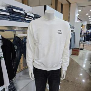 잠뱅이 동백01 유니 부클자수와펜 맨투맨 DO3WTS641