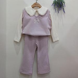 치크 sh06 레이어드조끼+바지세트 CKSM2493G