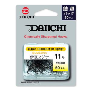 다이치 카본 이두메지나 바늘(잉어/향어바늘) 덕용