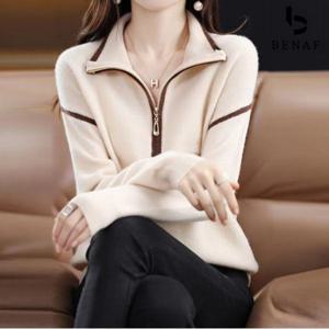 바이브 집업 니트_BI3LK005