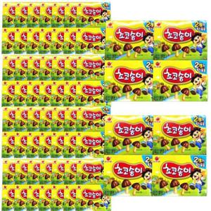 오리온제과 초코송이 72g 32개