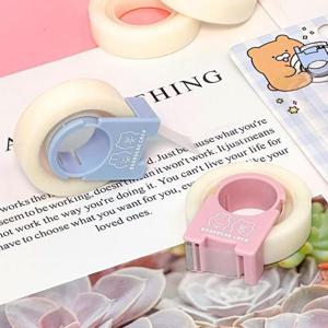 [일정문구] 순덕이 반투명 테이프 디스펜서 세트 (2p)