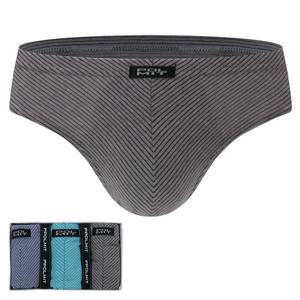 폴밋 면스판 남성 브리프 삼각 팬티 3매 세트 PMP139