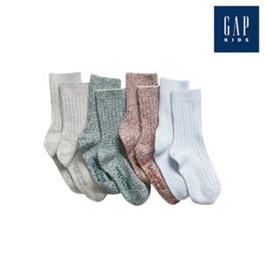 [갭키즈] 스트레치 리브드 삭스 4pack(766854-00-9_MUT)