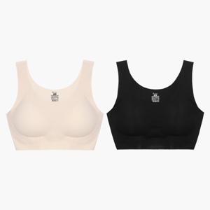 무봉제 노라인 심리스 노와이어 브라 편한 프리 커팅 브라 탑