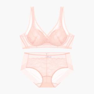 비비안 판도라 노와이어 편한 C D E 컵 속옷 브라 팬티 세트