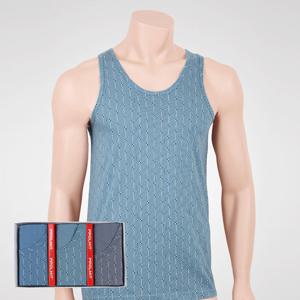 폴밋 남자 편한 순면 실켓가공 민소매 런닝 3매 세트