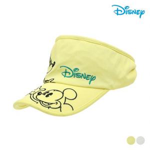 [디즈니골프]여성 자수 밴딩 선바이저 캡 DL2LAC030