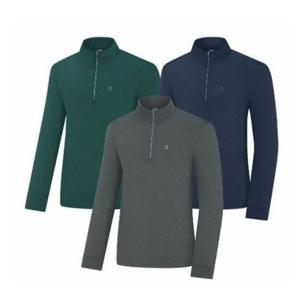 [콜핑]남성 가을  부드럽고 신축성좋은  약기모 집업등산티셔츠 KVT0434M