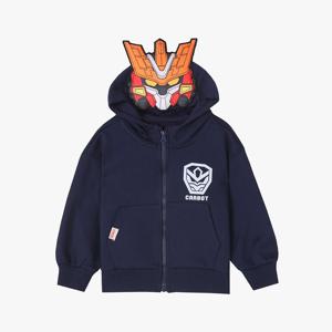 [코코리따]헬로카봇얼굴 후드 집업점퍼CEJM24WT1