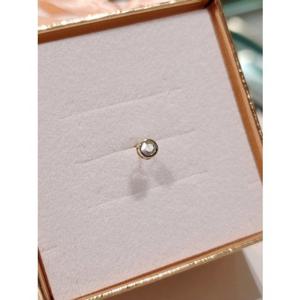 미니골드 14k 탄생석 라운드 피어싱 ENOM4209-4