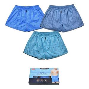 [라일리] Rly 순면 남성 빅사이즈 트렁크 3매입 -110 베이직핏