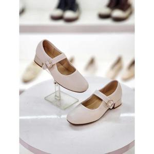 세레스 세이브존03 세레스 여성 소가죽 메리제인 밴딩 비즈 포인트 논슬립 펌프스 3cm AGNR S142A