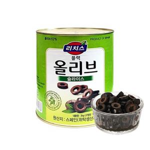 [동서] 리치스 블랙올리브 슬라이스 3kg