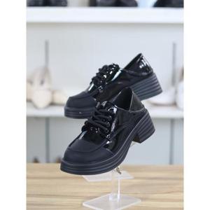 바이로쏘 세이브존06 투웨이 레이스업 청키 아웃솔 5.5cm 로퍼 (BY)24S1J1613BA2W