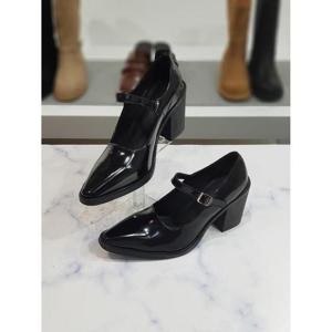 한슈 세이브존03 한슈 슬리밍 에나멜 메리제인 미들 펌프스 6.5cm AGHS01892byA